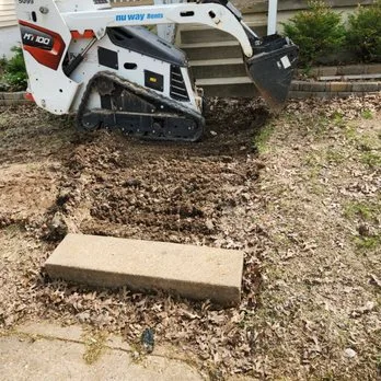 Retaining walls on Arnold MO hillside property